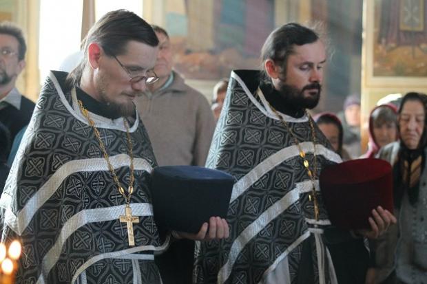 Священники РПЦ МП. Фото: melekess-eparhia.ru