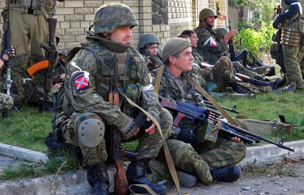 Терористи "ДНР". Фото: pro-lugansk.in.ua