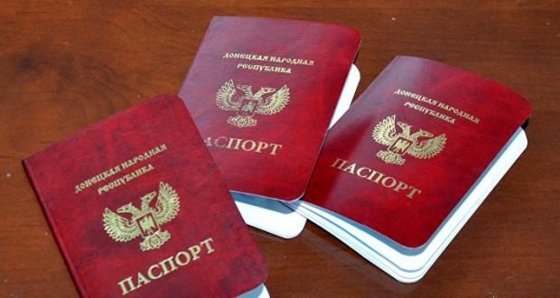 Паспорт "ДНР". Фото: ru.sputniknews.kz